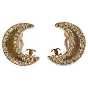Chanel Cc Logo Clip-On Earrings Gold- #243981C65B